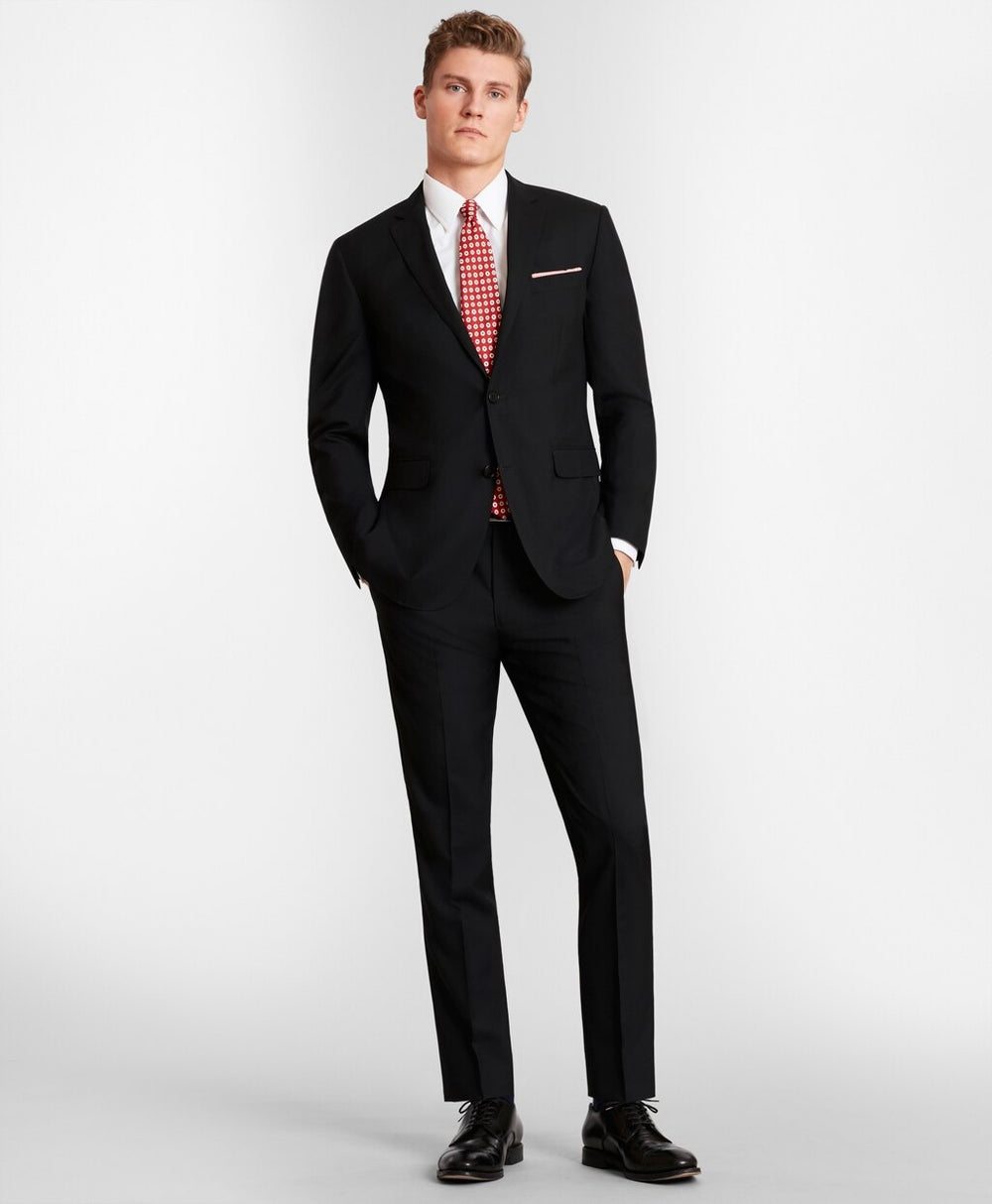 Brooks Brothers Men BrooksGate™ Milano-Fit Wool Suit Jacket