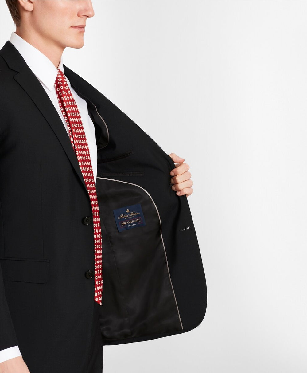 Brooks Brothers Men BrooksGate™ Milano-Fit Wool Suit Jacket