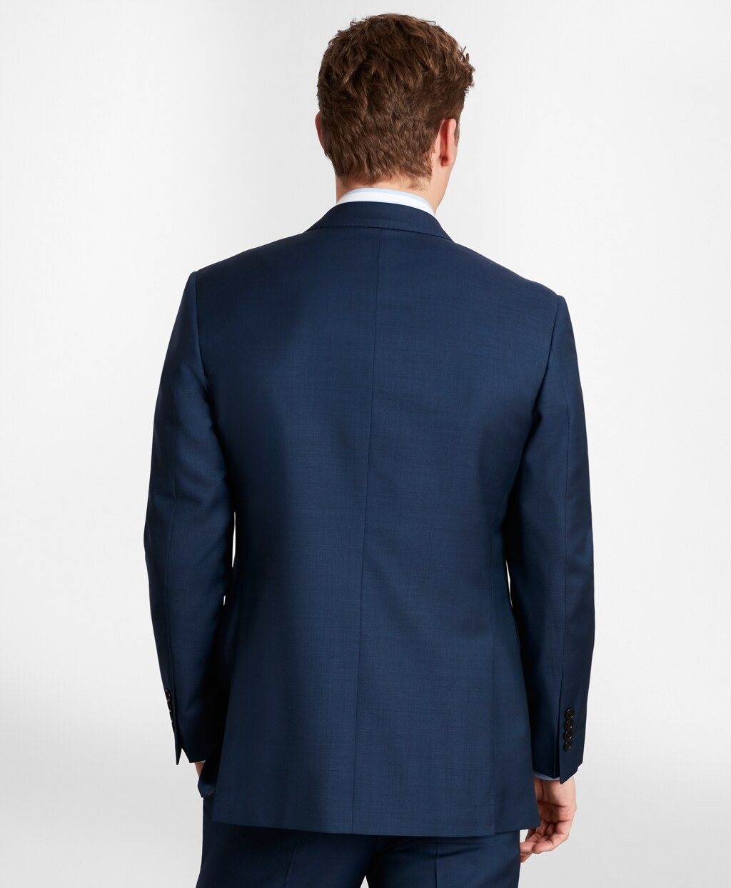 Brooks Brothers Men BrooksGate™ Milano-Fit Wool Twill Suit Jacket
