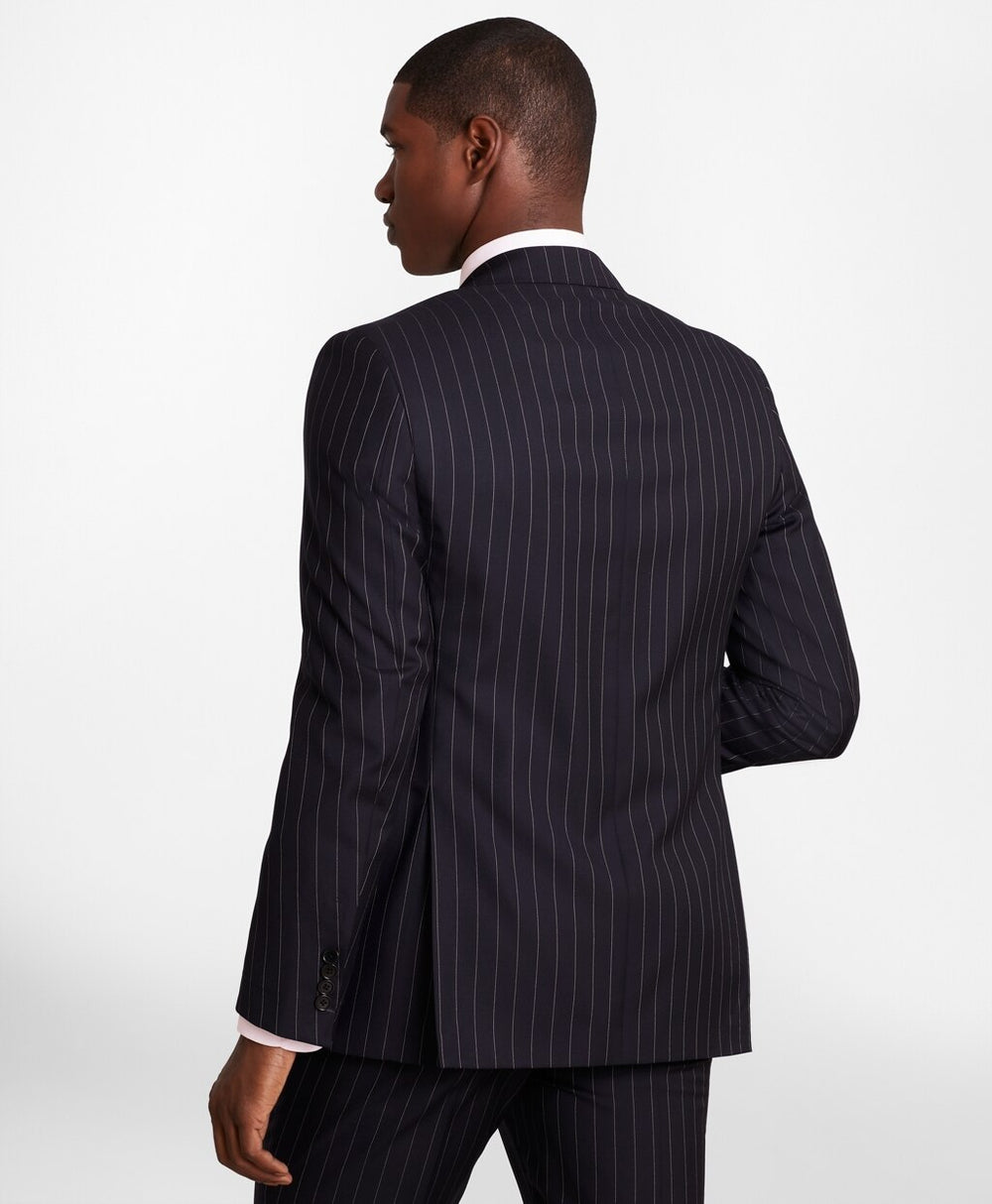 Brooks Brothers Men BrooksGate™ Regent-Fit Bead-Stripe Twill Suit Jacket