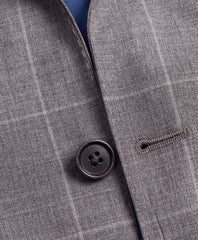 Brooks Brothers Men BrooksGate™ Regent-Fit Windowpane Wool Suit Jacket