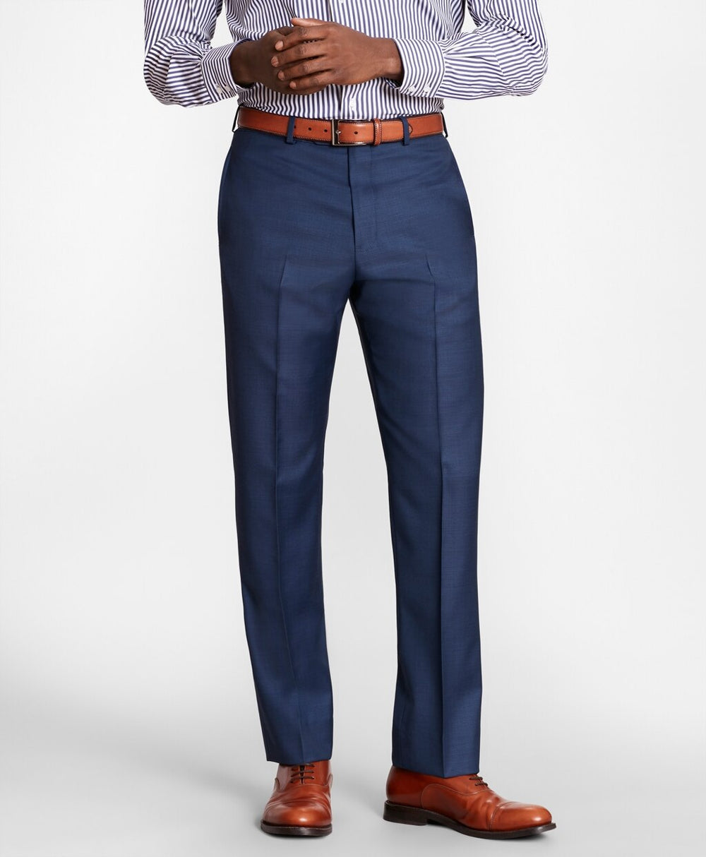 Brooks Brothers Men BrooksGate™ Regent-Fit Wool Twill Suit Pants