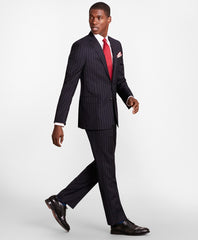 Brooks Brothers Men BrooksGate™ Regent-Fit Bead-Stripe Wool Twill Suit Pants