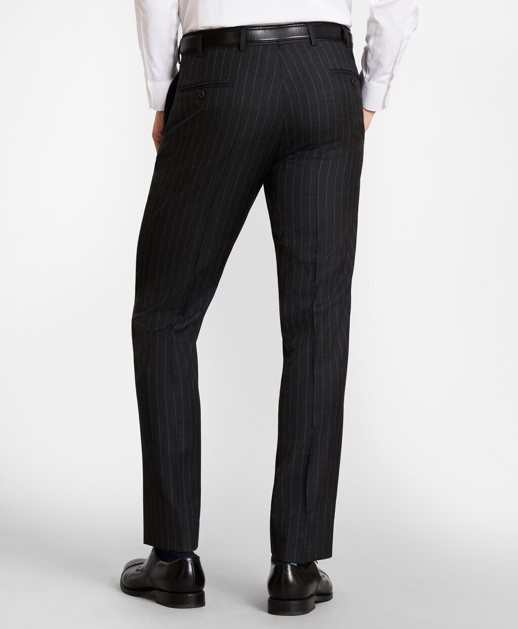 Brooks Brothers Men BrooksGate™ Milano-Fit Striped Wool Twill Suit Pants