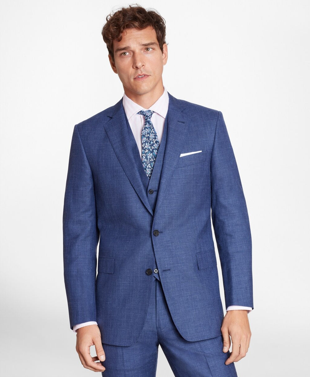 Brooks Brothers Men Regent Fit Wool Blend 1818 Suit