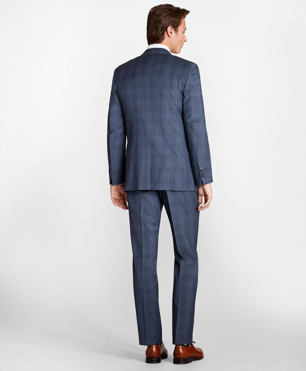Brooks Brothers Men Regent Fit Check 1818 Suit