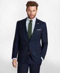 Brooks Brothers Men Regent Fit Pinstripe 1818 Suit