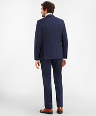 Brooks Brothers Men Regent Fit Glen Plaid 1818 Suit