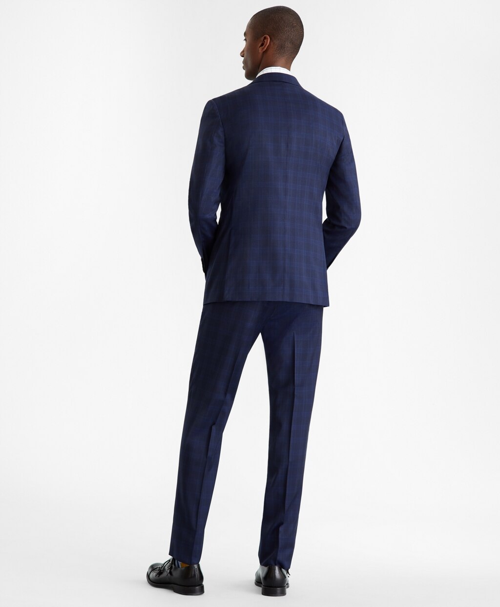 Brooks Brothers Men Milano Fit Glen Plaid 1818 Suit