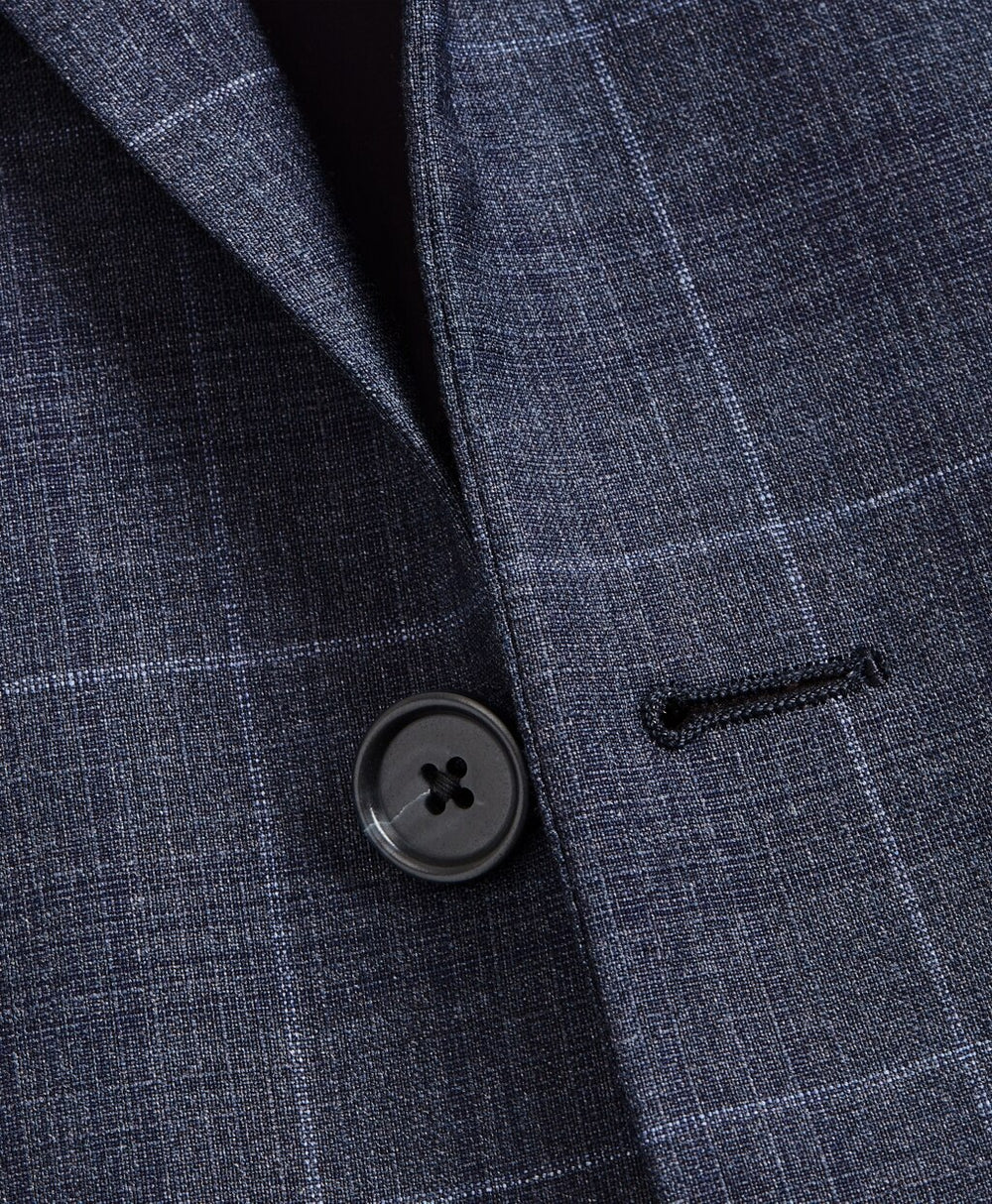 Brooks Brothers Men Milano Fit Plaid 1818 Suit