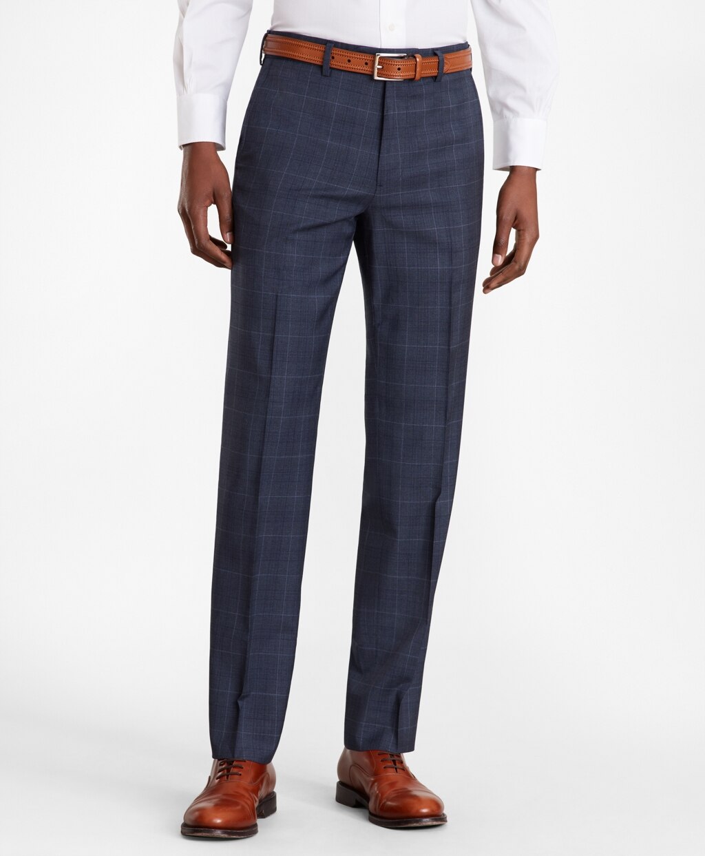 Brooks Brothers Men Milano Fit Plaid 1818 Suit