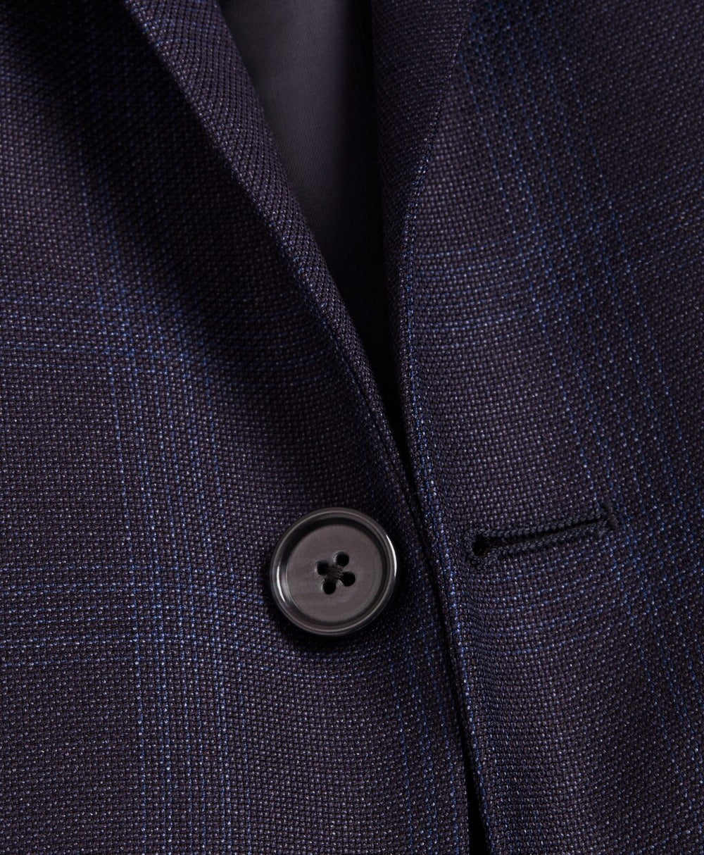 Brooks Brothers Men Regent Fit Plaid 1818 Suit