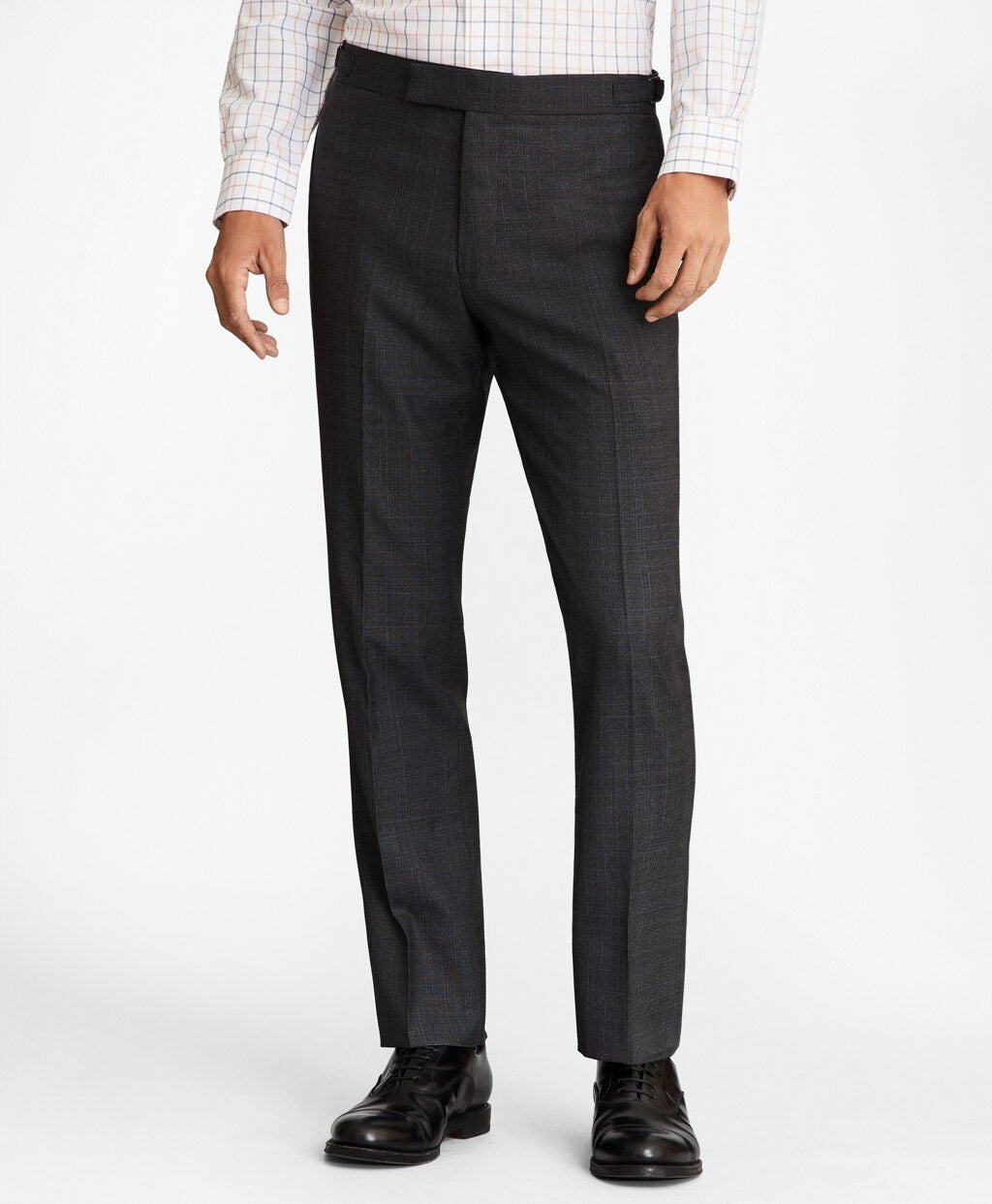 Brooks Brothers Men Milano Fit Plaid 1818 Suit