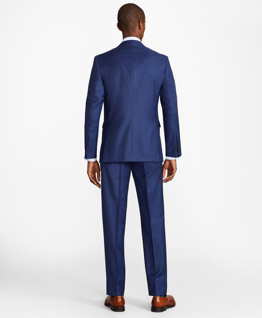 Brooks Brothers Men Milano Fit Sharkskin 1818 Suit