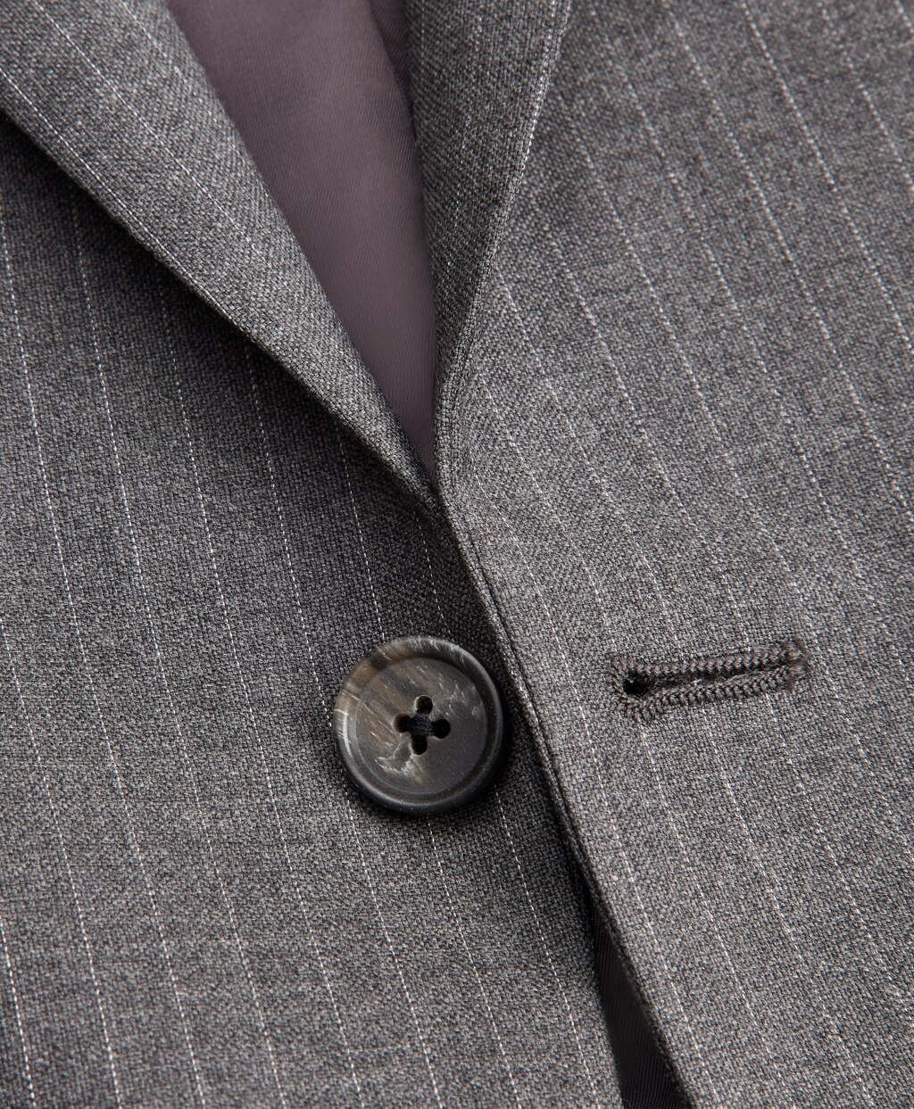 Brooks Brothers Men Madison Fit Two-Button Stripe 1818 Suit
