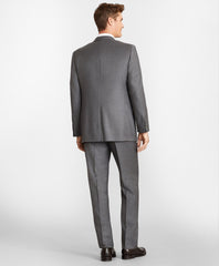Brooks Brothers Men Madison Fit Two-Button Stripe 1818 Suit