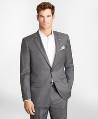 Brooks Brothers Men Madison Fit Two-Button Stripe 1818 Suit