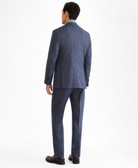 Brooks Brothers Men Regent Fit Two-Button Plaid 1818 Suit