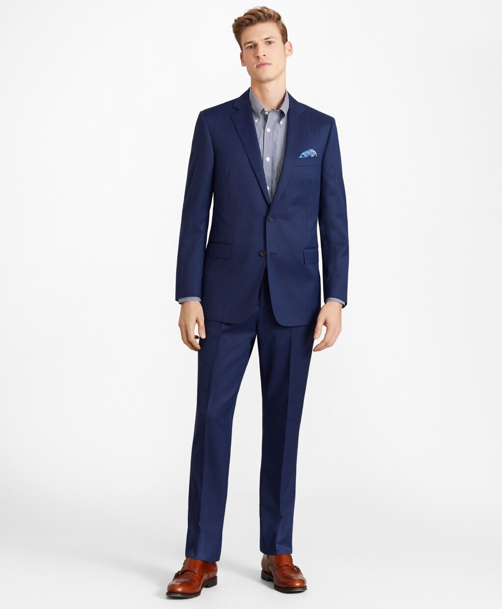 Brooks Brothers Men Regent Fit Two-Button 1818 Suit