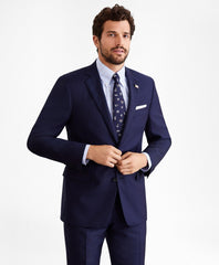 Brooks Brothers Men Regent Fit Two-Button Stripe 1818 Suit
