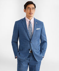 Brooks Brothers Men Regent Fit Two-Button Plaid 1818 Suit