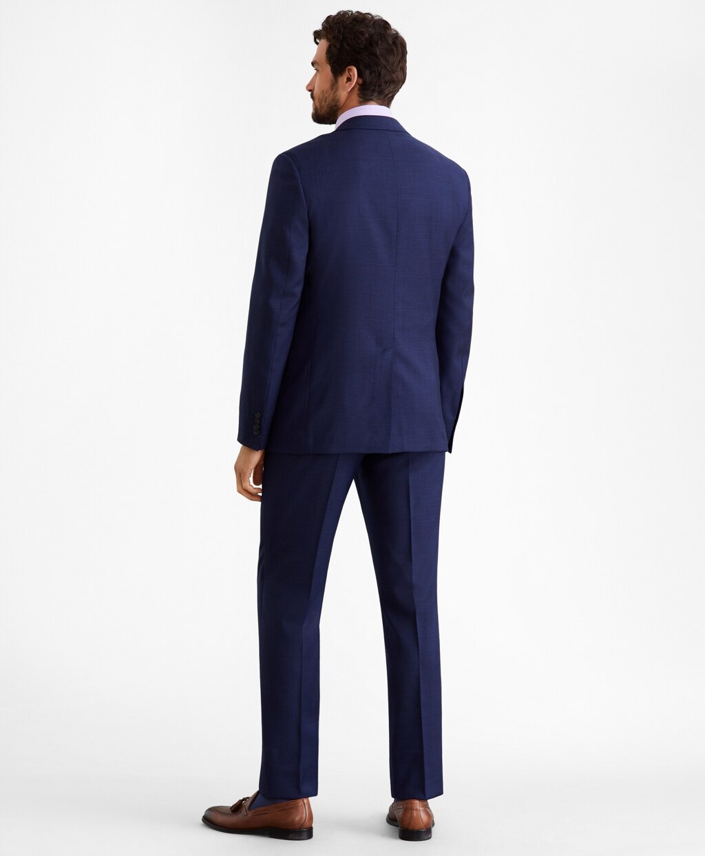 Brooks Brothers Men Regent Fit Wool Two-Button 1818 Suit