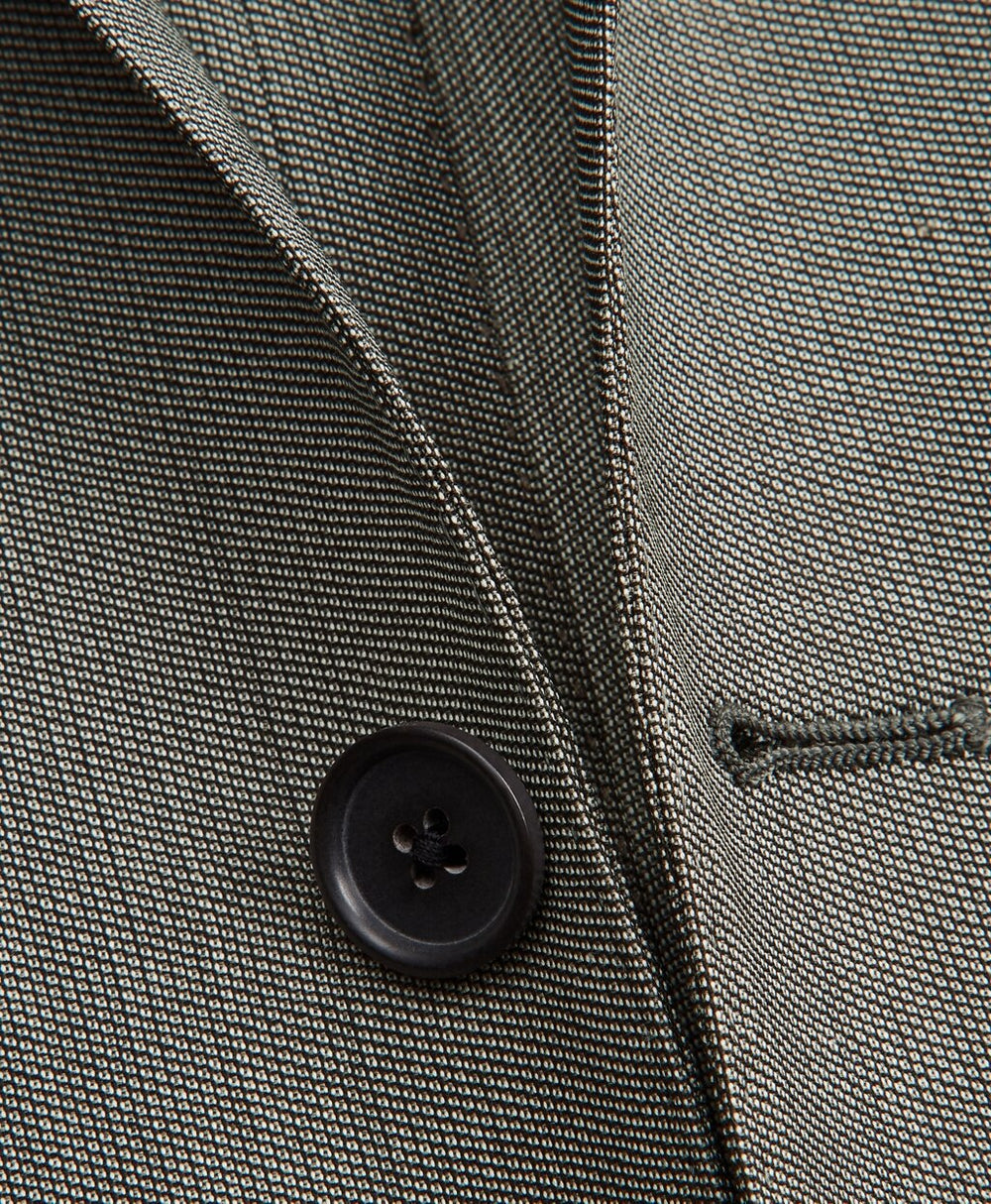 Brooks Brothers Men Milano Fit Two-Button Grey 1818 Suit