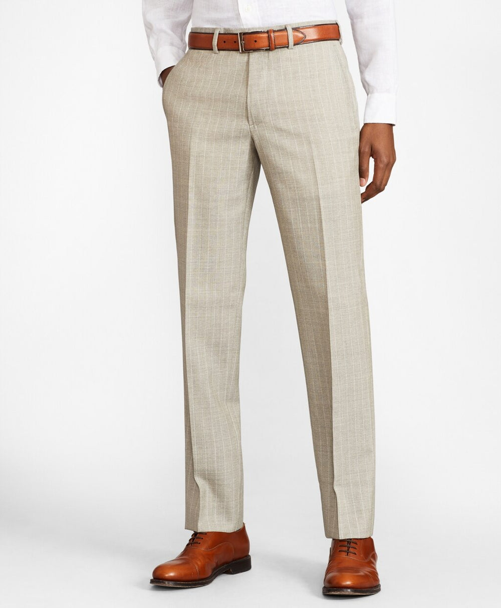 Brooks Brothers Men Milano Fit Stripe 1818 Suit