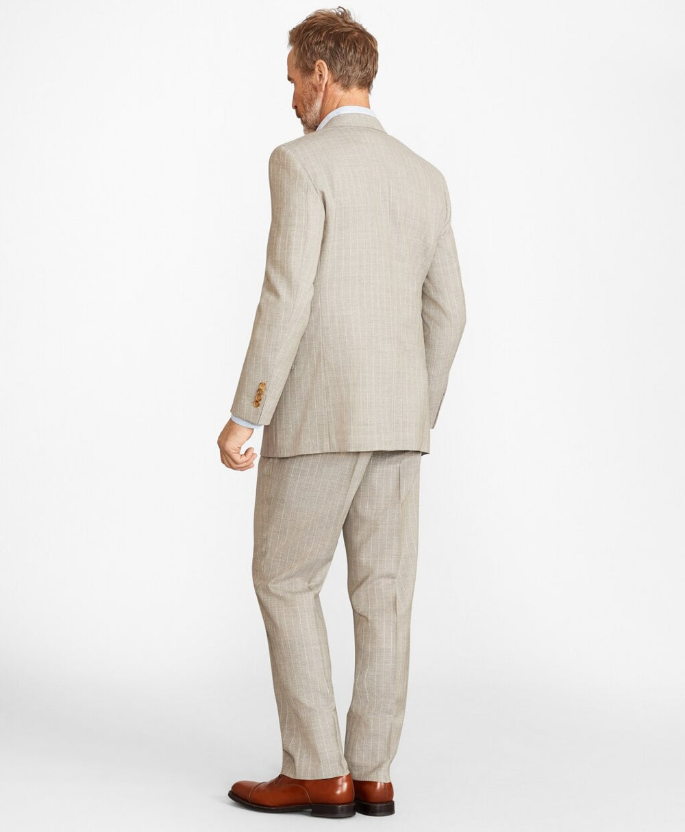 Brooks Brothers Men Madison Fit Stripe 1818 Suit