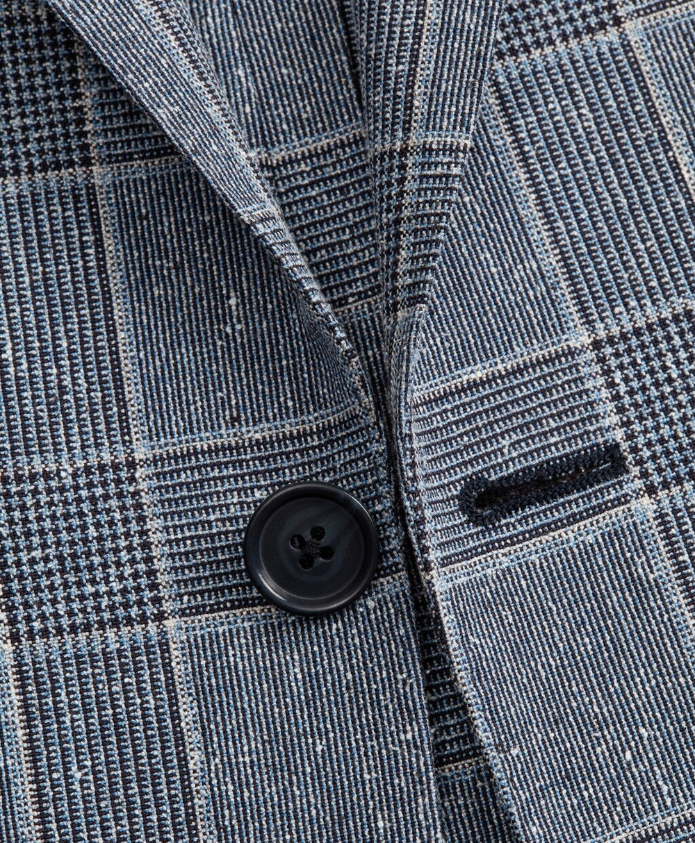 Brooks Brothers Men Madison Fit Combo Check 1818 Suit