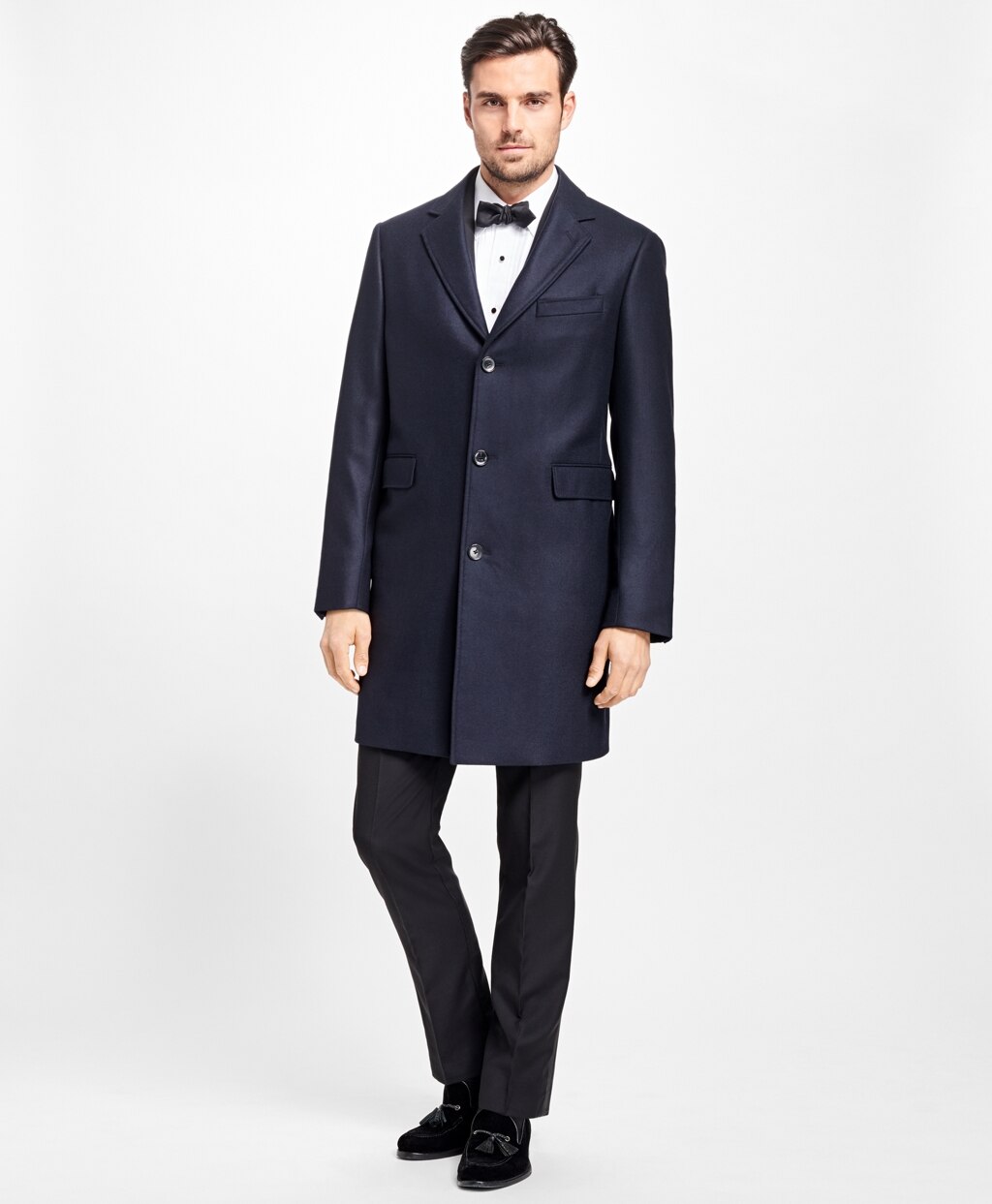 Brooks Brothers Men Classic Mason Topcoat