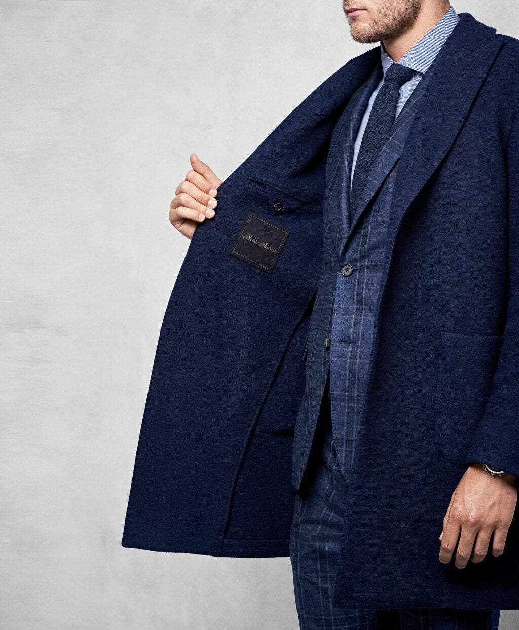 Brooks Brothers Men Golden Fleece® Supersoft Topcoat