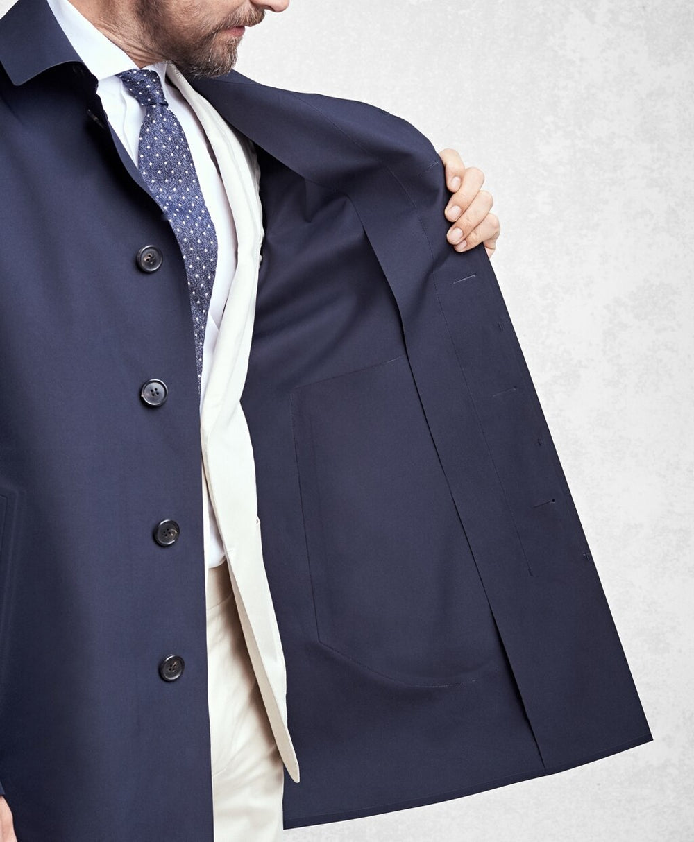 Brooks Brothers Men Golden Fleece® Laser Cut Seamless Trench
