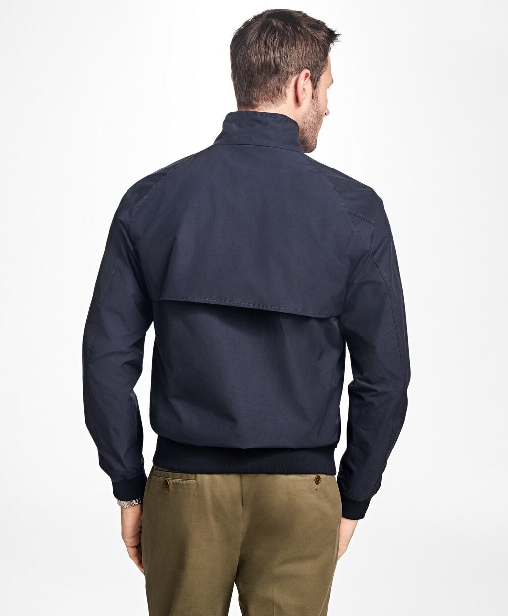 Brooks Brothers Men Vintage Bomber Jacket