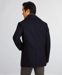 Brooks Brothers Men Iconic Wool Pea Coat
