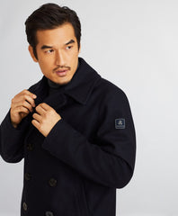 Brooks Brothers Men Iconic Wool Pea Coat