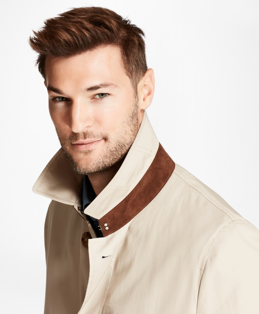 Brooks Brothers Men Newbury Trench Coat
