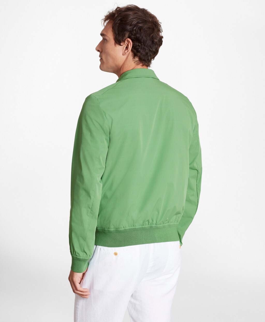 Brooks Brothers Men Ultralight Stretch Bomber Jacket