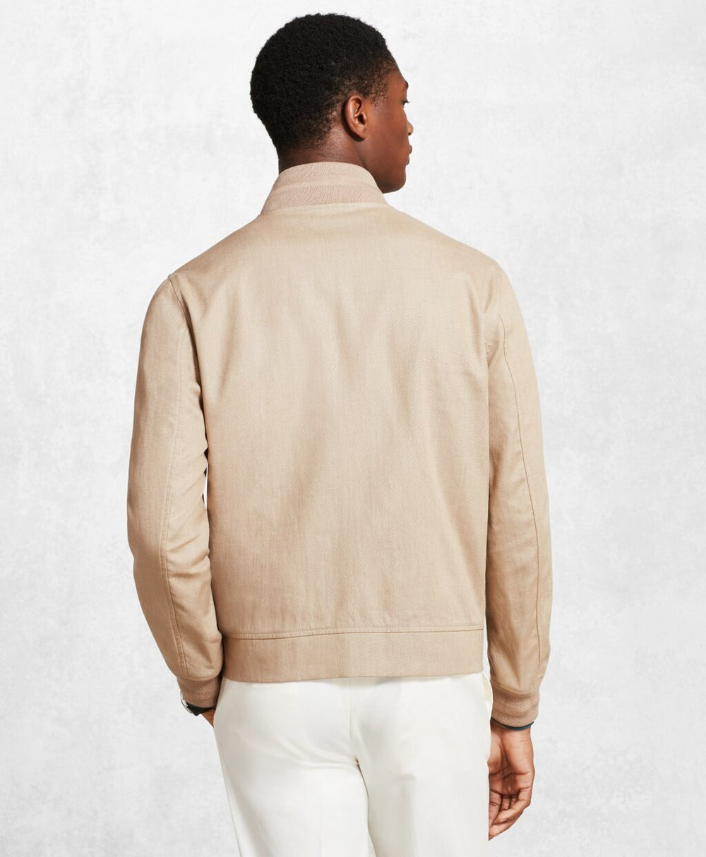 Brooks Brothers Men Golden Fleece® Linen Bomber