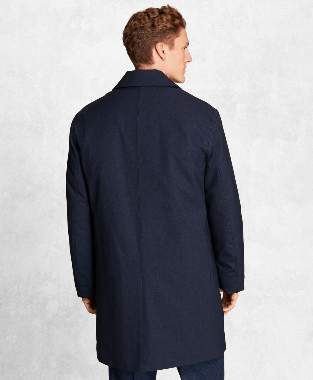 Brooks Brothers Men Golden Fleece® BrooksTech™ Wool-Blend Trench Coat