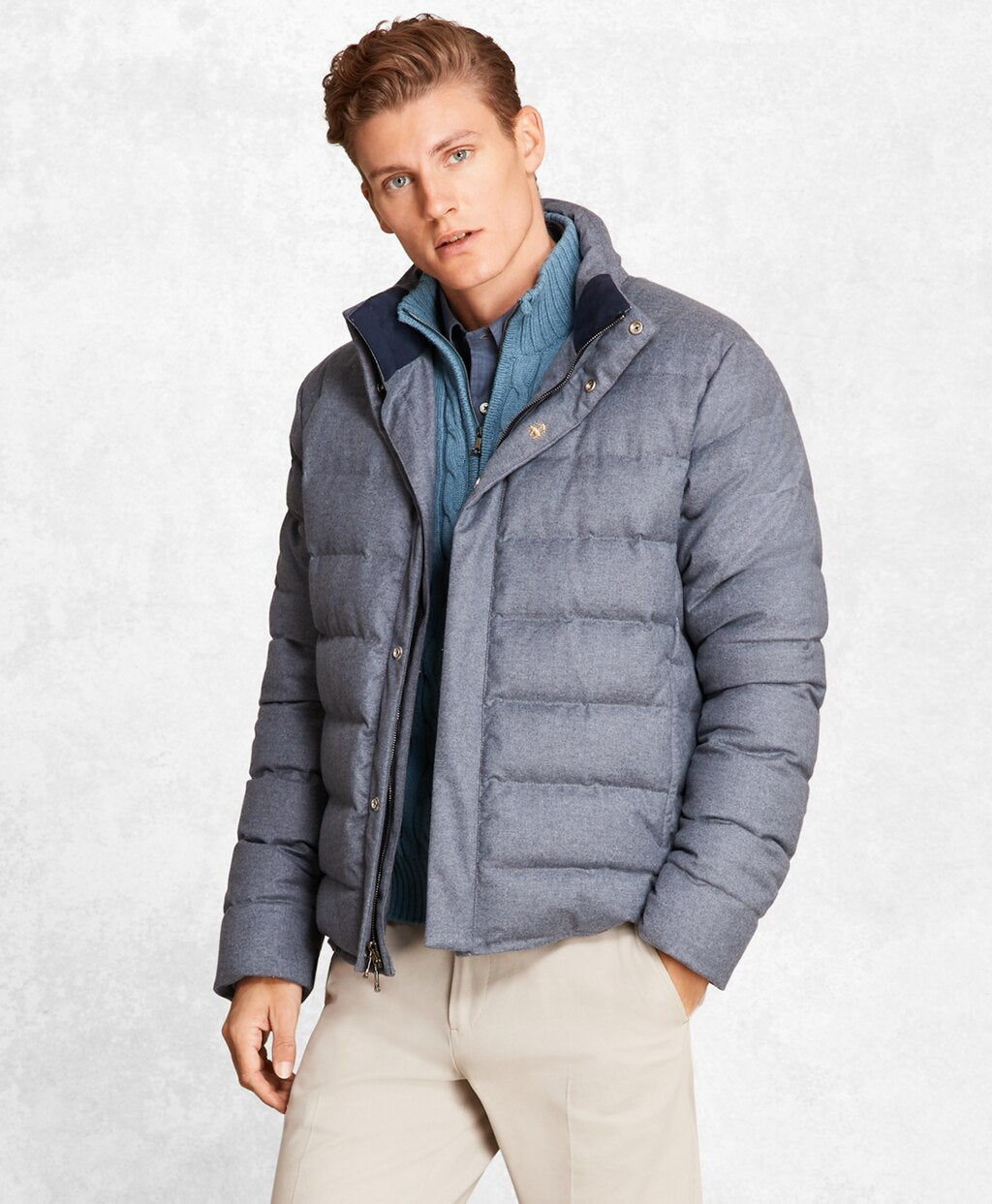Brooks Brothers Men Golden Fleece® BrooksTech™ Puffer Jacket