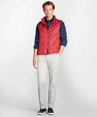 Brooks Brothers Men Diamond Quilted Vest