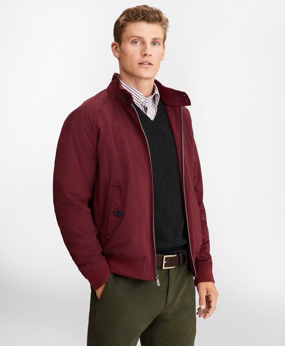 Brooks Brothers Men Vintage Bomber Jacket