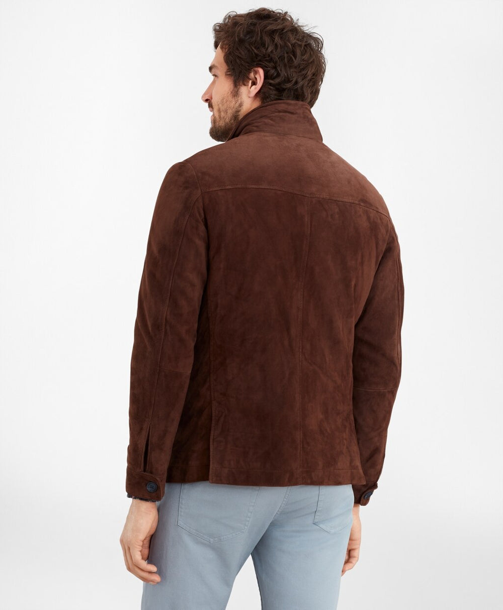 Brooks Brothers Men Suede Field Jacket