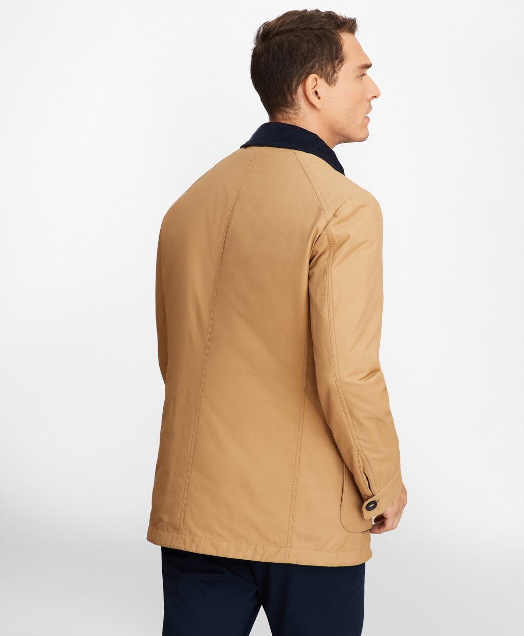 Brooks Brothers Men Removable-Lining Barn Coat