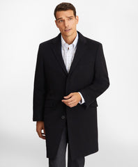 Brooks Brothers Men BrooksStorm® Westbury Cashmere Overcoat