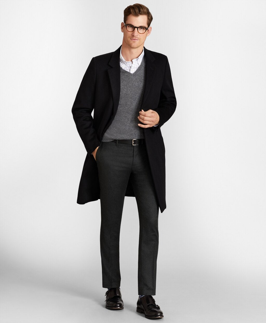 Brooks Brothers Men BrooksStorm® Long Town Coat
