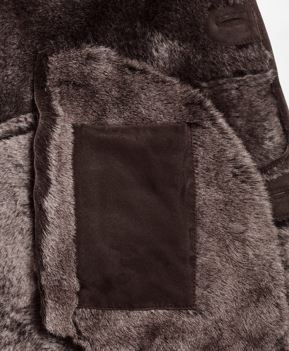 Brooks Brothers Men Shearling Jacket
