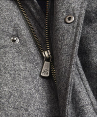 Brooks Brothers Men Flannel Puffer Coat