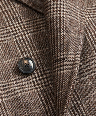 Brooks Brothers Men Golden Fleece® Double-Breasted Plaid Topcoat